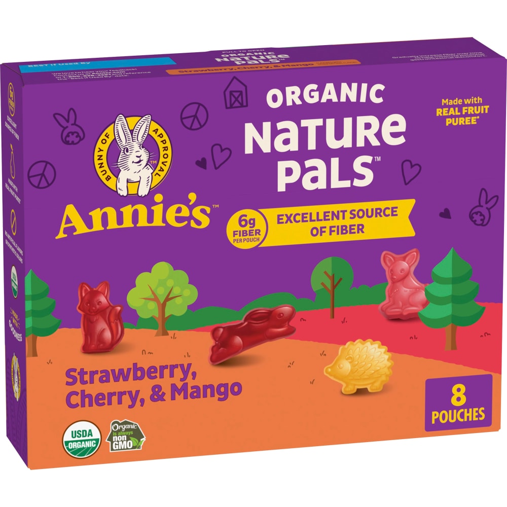 Annie’s™ Organic Nature Pals™ Fiber Fruit Flavored Snacks