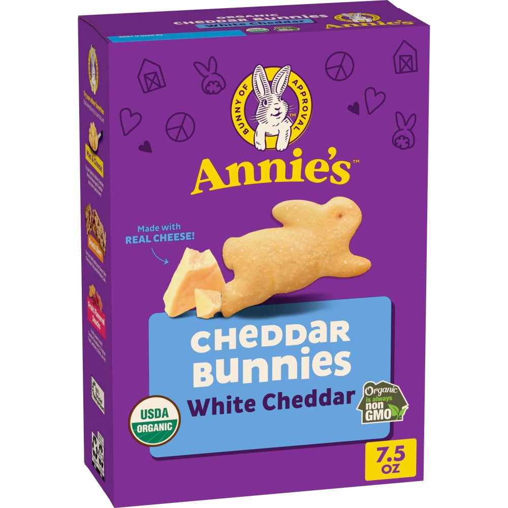 Annie’s™ Cheddar Bunnies Organic White Cheddar Cheese Crackers