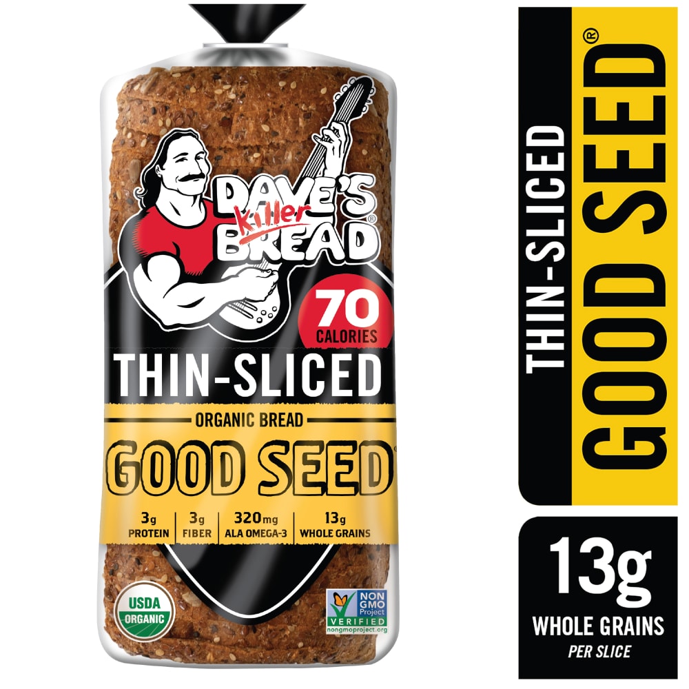 Dave’s Killer Bread Organic Thin Sliced Good Seed Whole Grain Bread