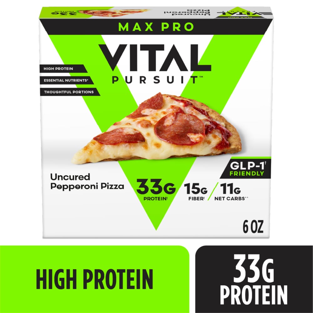 Vital Pursuit Max Pro Pepperoni Frozen Pizza