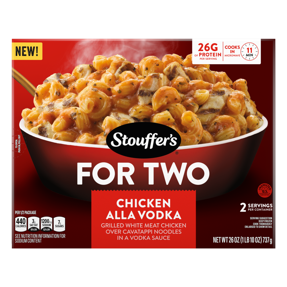 Stouffer’s For Two Chicken Cavatappi Frozen Entrée