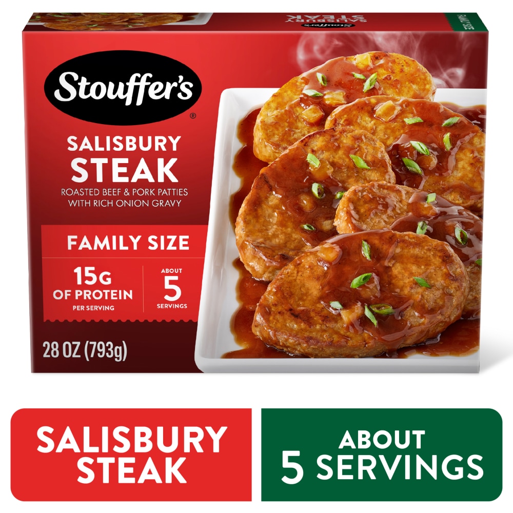 Stouffer’s Salisbury Steak Frozen Meal