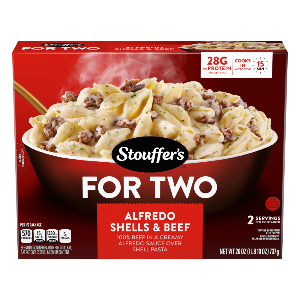 Stouffer’s For Two Beef Alfredo Frozen Entrée