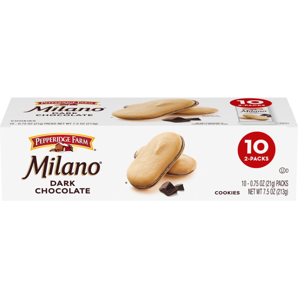 Pepperidge Farm Milano® Cookies Dark Chocolate 10 Packs