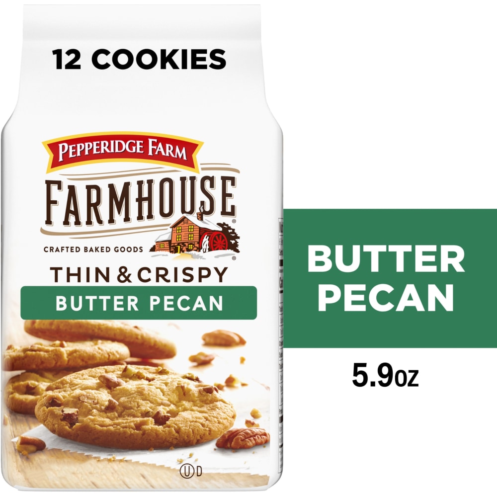 Pepperidge Farm Farmhouse Thin & Crispy Butter Pecan Cookies
