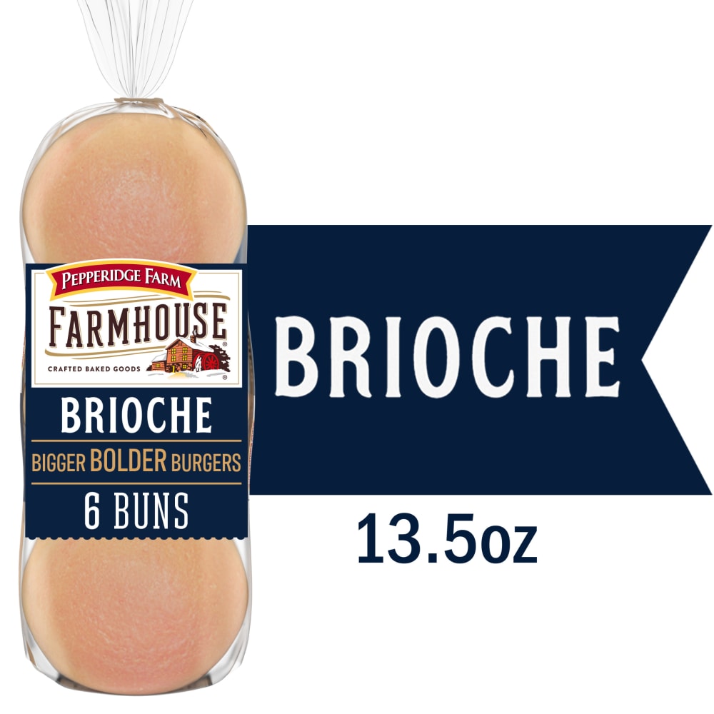 Pepperidge Farm Farmhouse Brioche Hamburger Buns