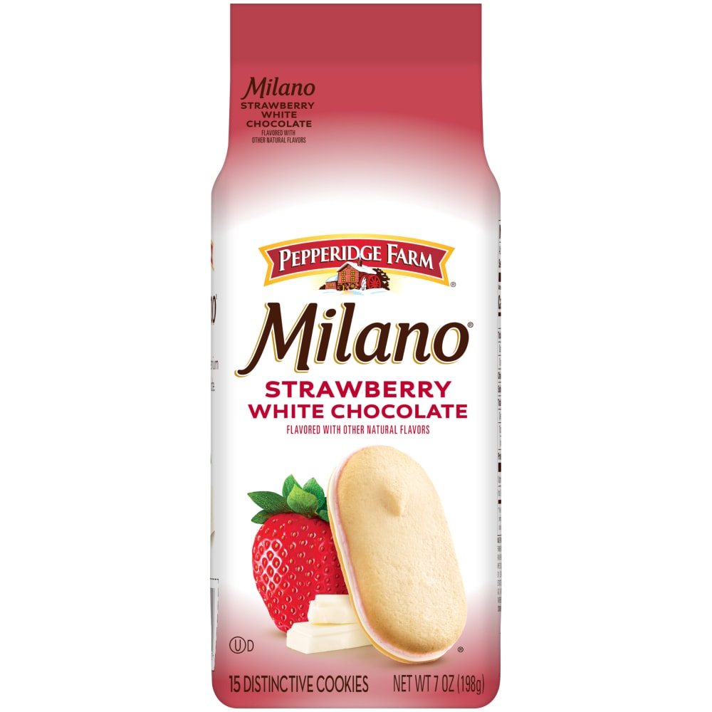 Pepperidge Farm® Milano® White Chocolate Strawberry Flavored Cookies