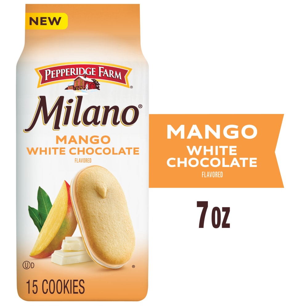 Pepperidge Farm® Milano® White Chocolate Mango Flavored Cookies