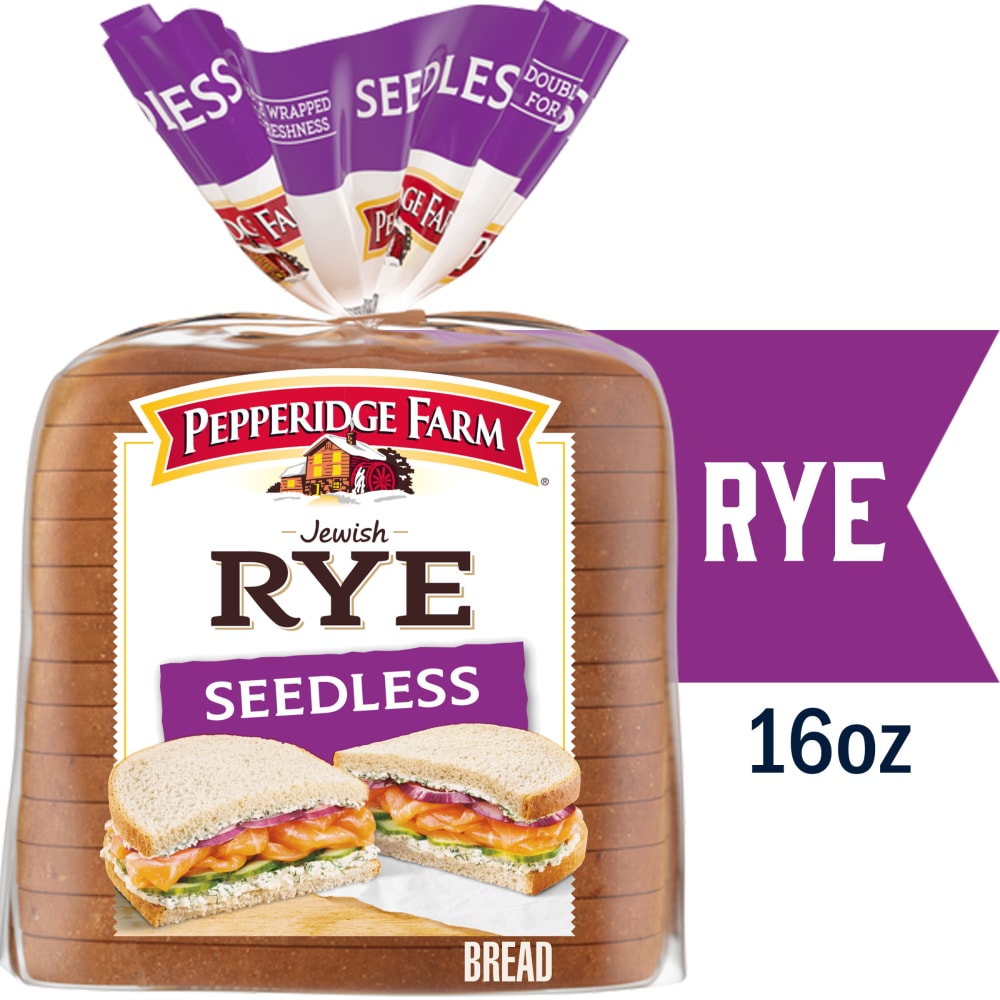 Pepperidge Farm Seedless Jewish Rye Bread
