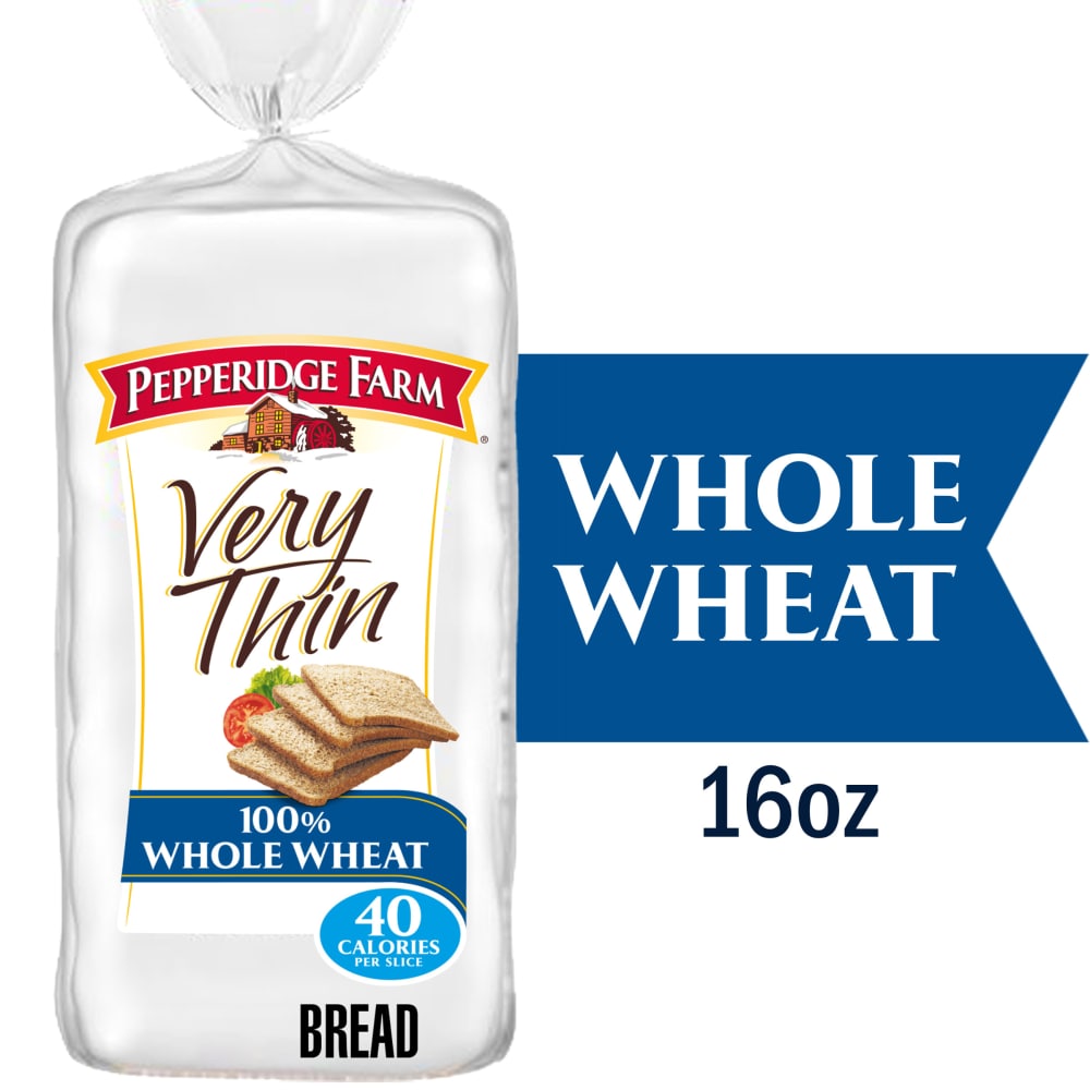 Pepperidge Farm Very Thin 100% Whole Wheat Bread