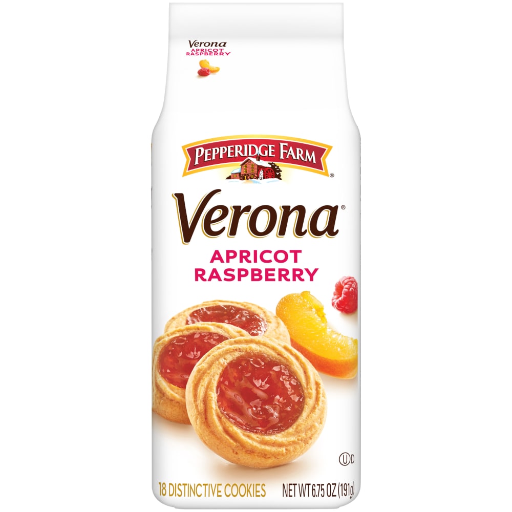 Pepperidge Farm Verona Apricot Raspberry Thumbprint Cookies