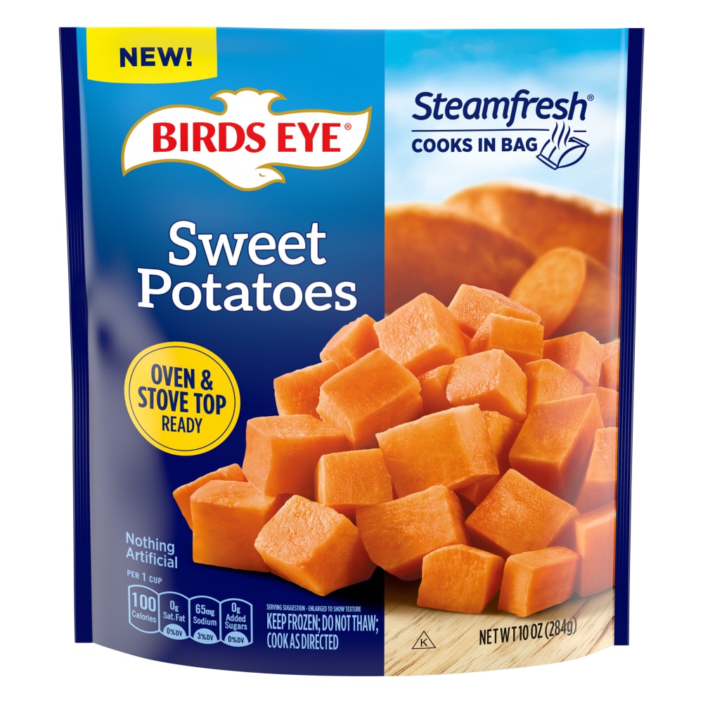 Birds Eye Steamfresh Diced Sweet Potatoes, Frozen Side