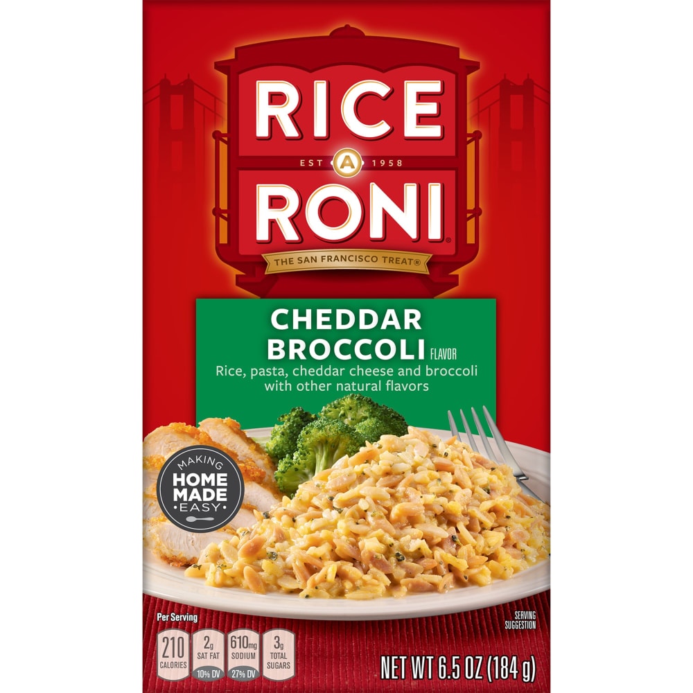 Rice A Roni Cheddar Broccoli Rice Mix