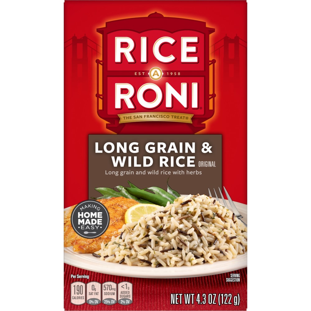 Rice A Roni Original Long Grain & Wild Rice