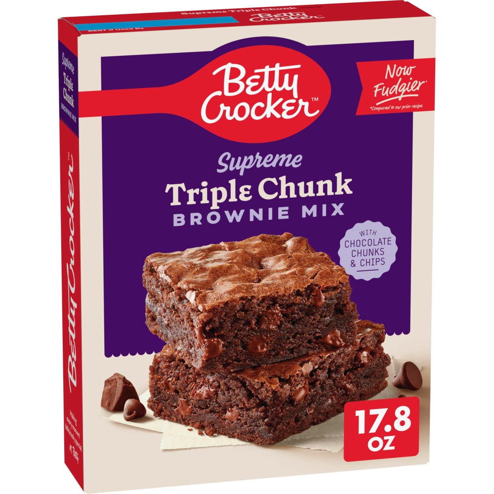 Betty Crocker™ Triple Chunk Supreme Brownie Mix