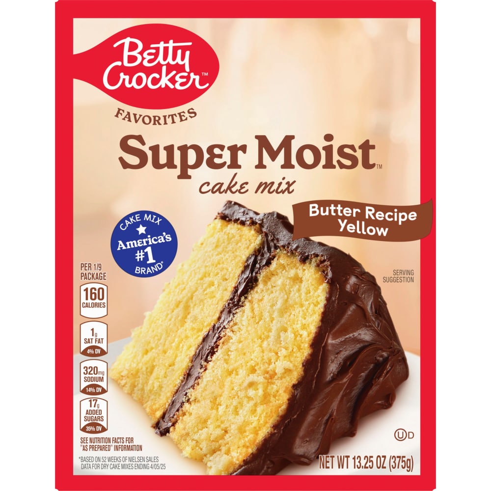 Betty Crocker™ Favorites Super Moist Butter Recipe Yellow Cake Mix