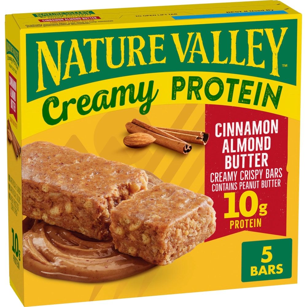 Nature Valley™ Creamy Protein Cinnamon Almond Butter Snack Bars