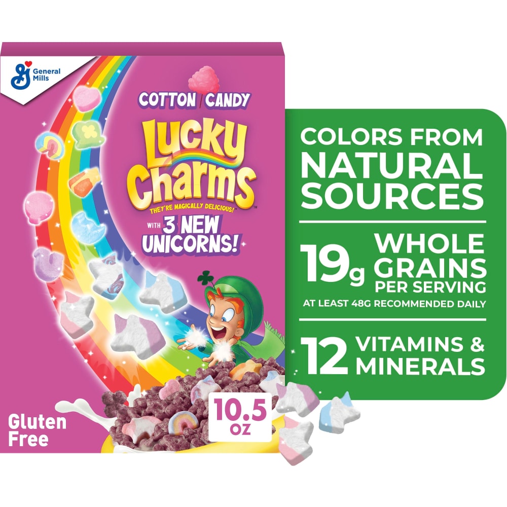General Mills® Lucky Charms™ Cotton Candy with Marshmallows Cereal