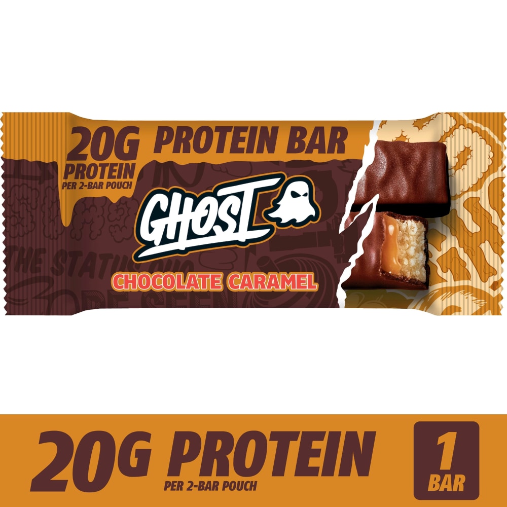 GHOST™ Chocolate Caramel Protein Bar