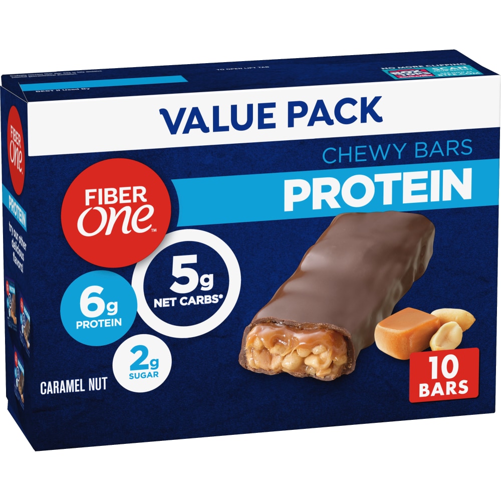 Fiber One Caramel Nut Energy bars
