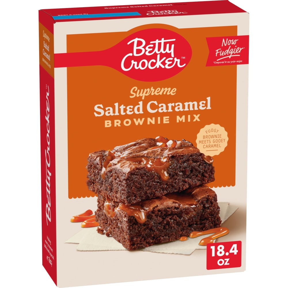 Betty Crocker™ Delights Salted Caramel Brownie Mix