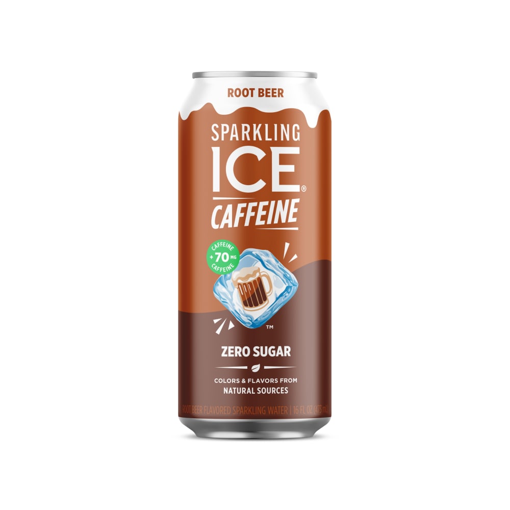 Sparkling Ice Caffeine Root Beer 16oz Cans