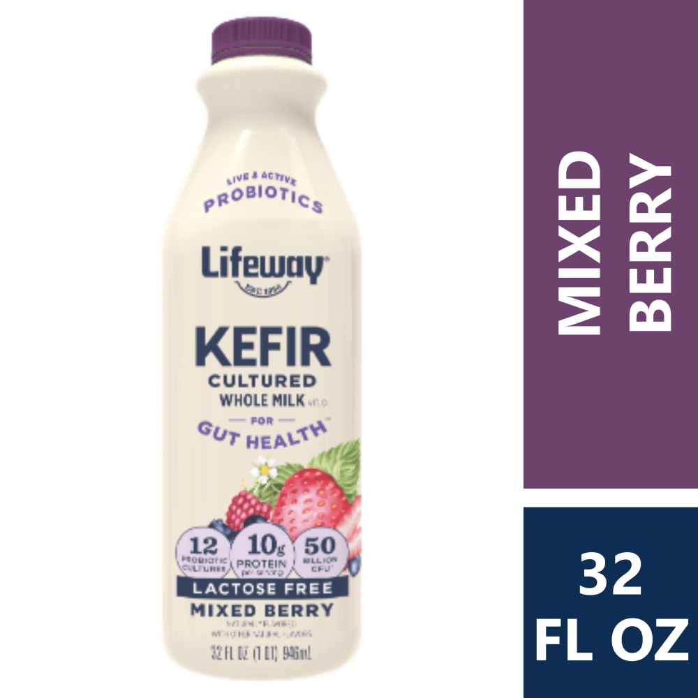 Lifeway® Whole Milk Mixed Berry Kefir