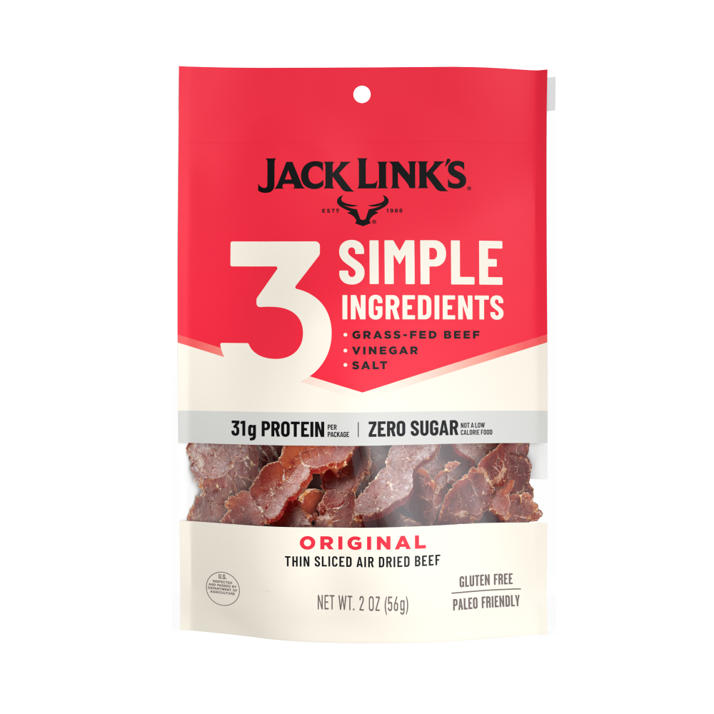JL3 Original Beef Air Dried Steak Strips Jerky