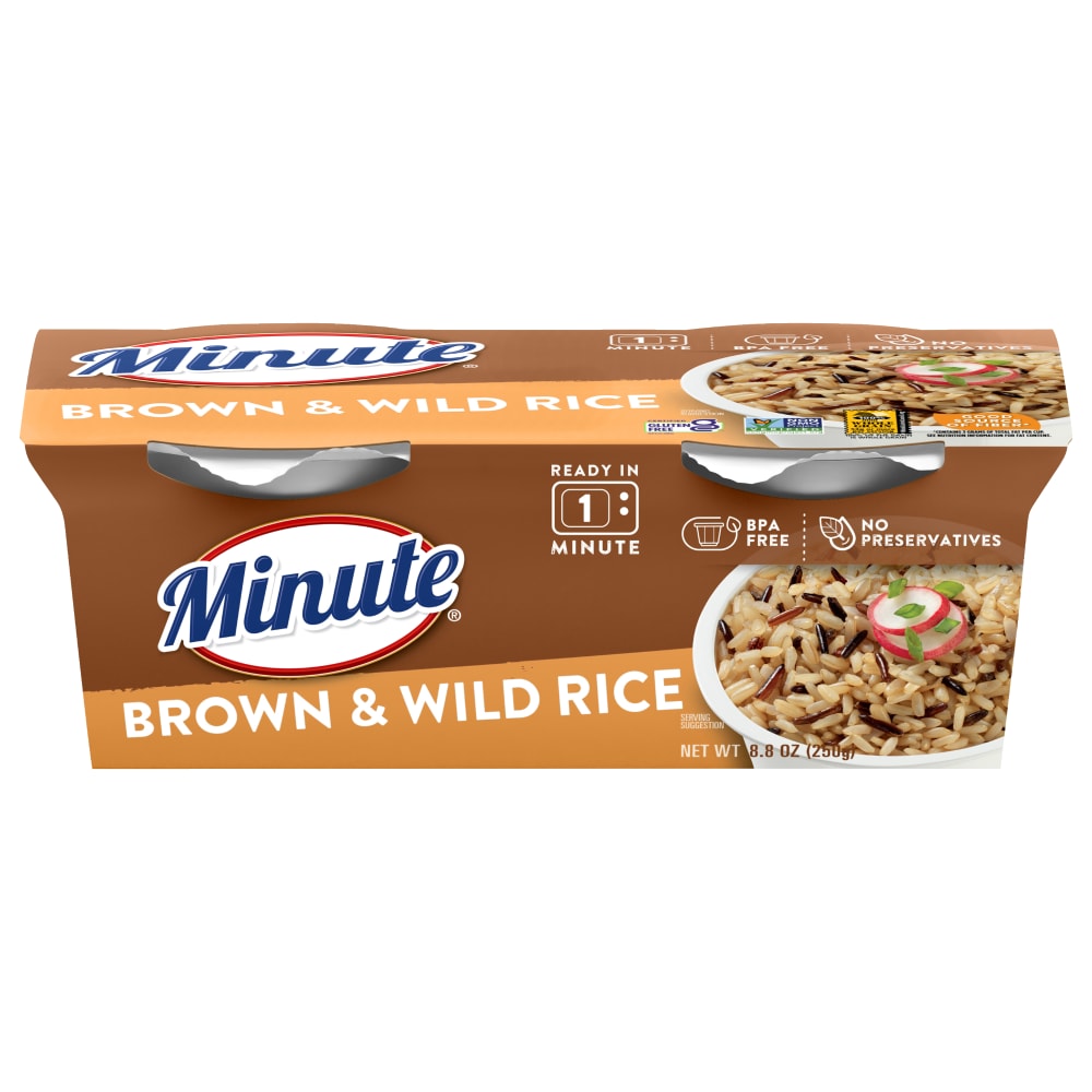 Minute® Gluten Free Ready to Serve Brown & Wild Rice