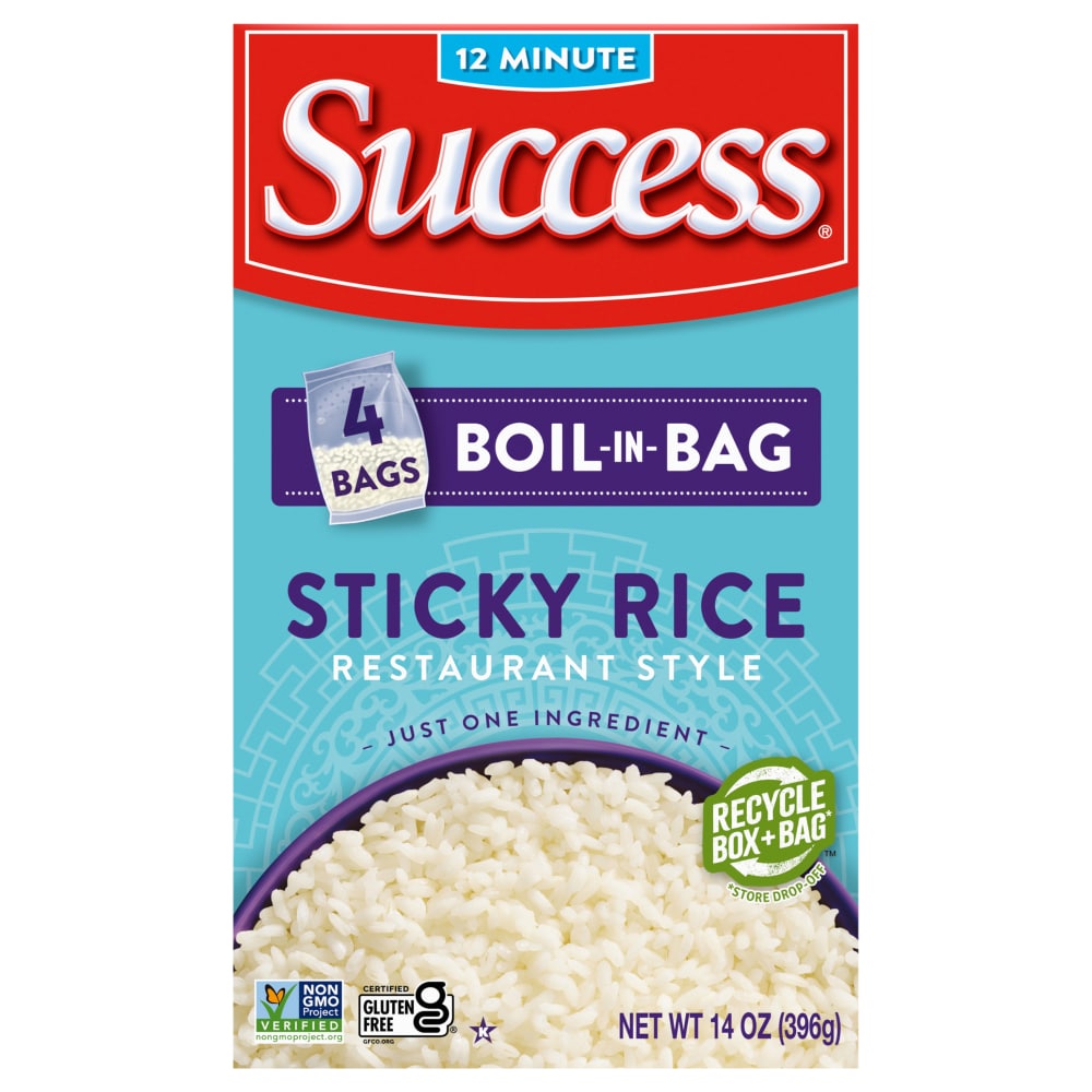 Success® Precooked Instant Boil-in-Bag White Rice