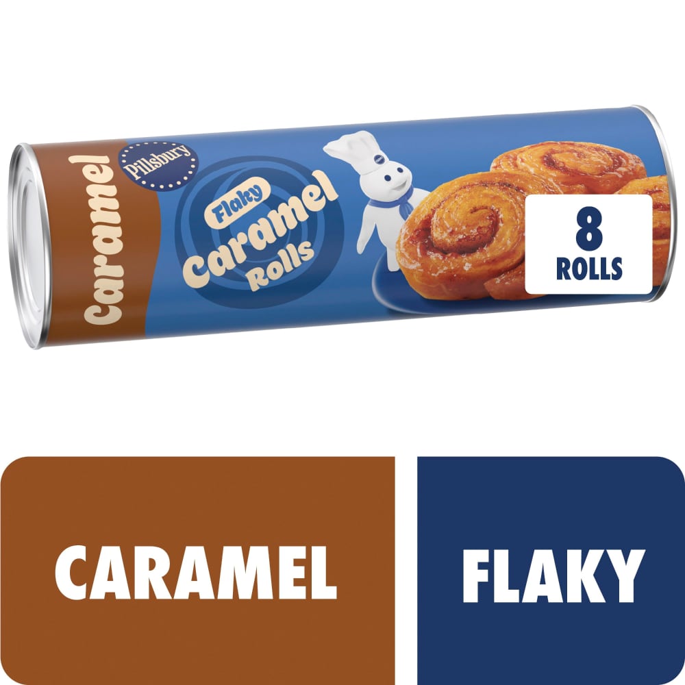 Pillsbury™ Flaky Caramel Rolls Canned Pastry Dough