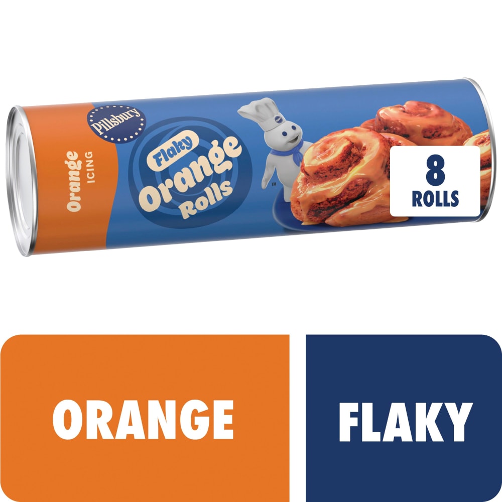 Pillsbury™ Orange Rolls with Cinnabon® Cinnamon and Orange Icing