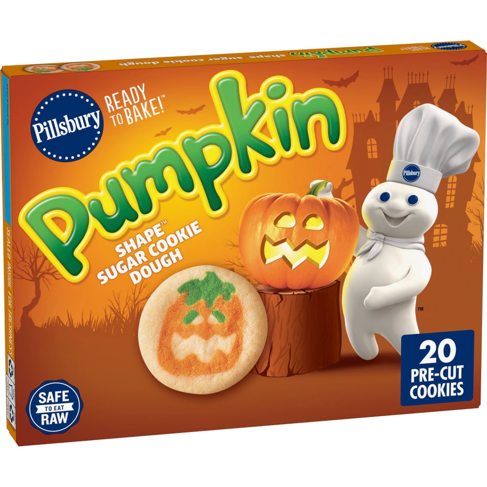 Pillsbury™ Ready to Bake! Pumpkin Shape Sugar Cookie Dough