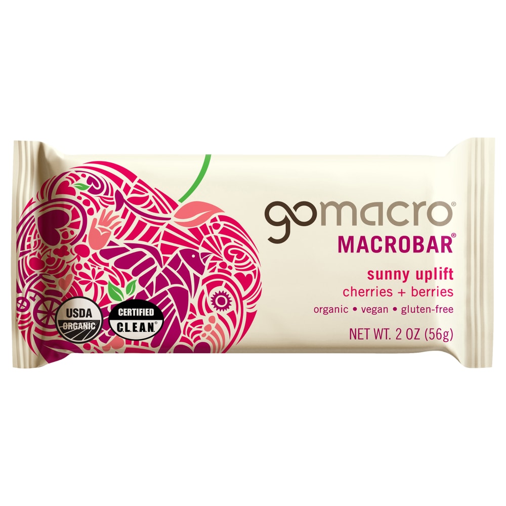 GoMacro® MacroBar® Cherries & Berries Protein Bar