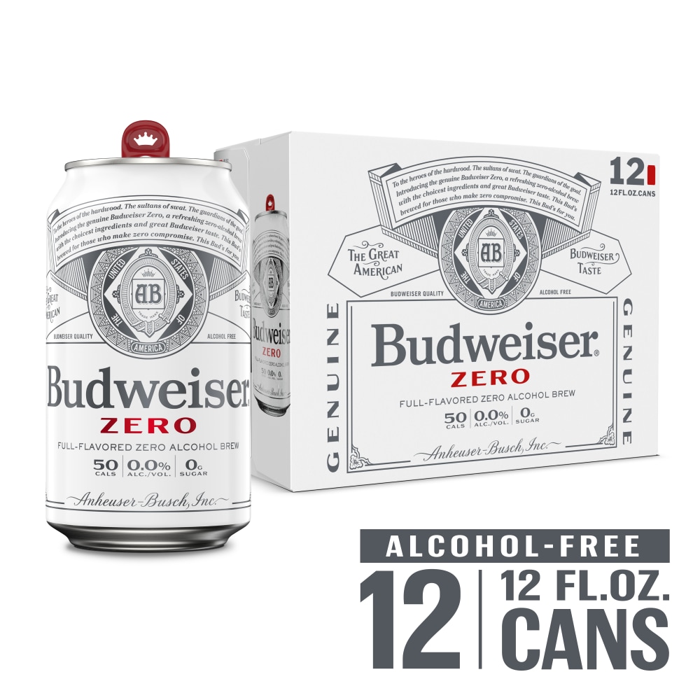 Budweiser Alcohol Free American Lager Beer