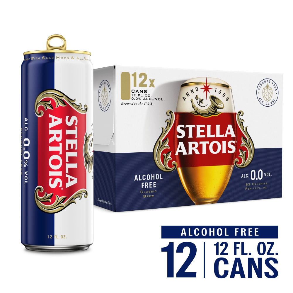 Stella Artois 0.0 Non-Alcoholic Lager Beer