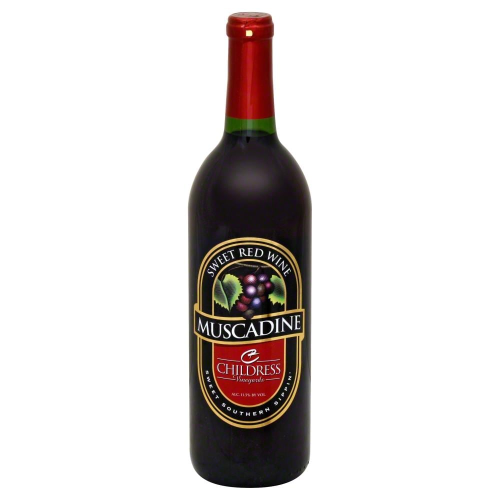 Childress Muscadine Sweet Red Wine