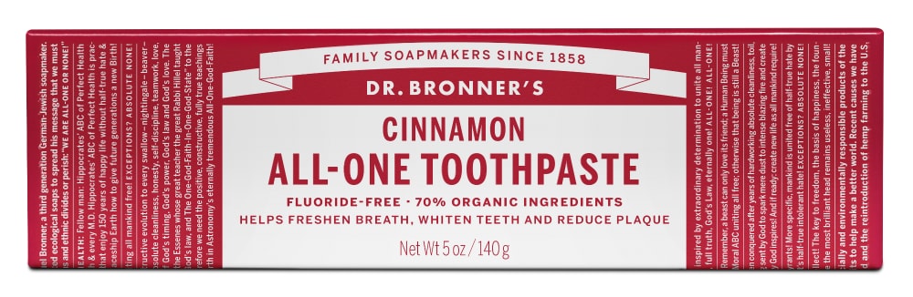 Dr. Bronners All-One Toothpaste Cinnamon