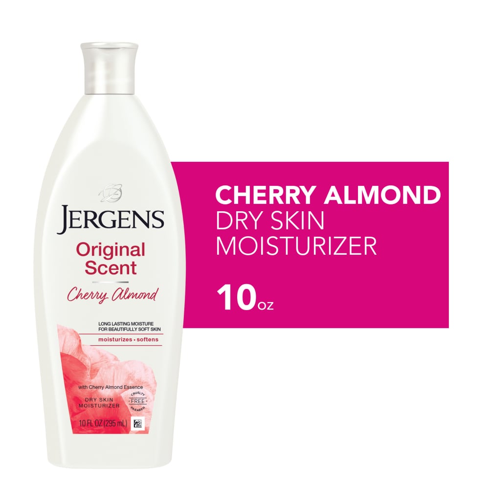 Jergens Original Scent Dry Skin Moisturizer Original Scent with Cherry Almond Body Lotion