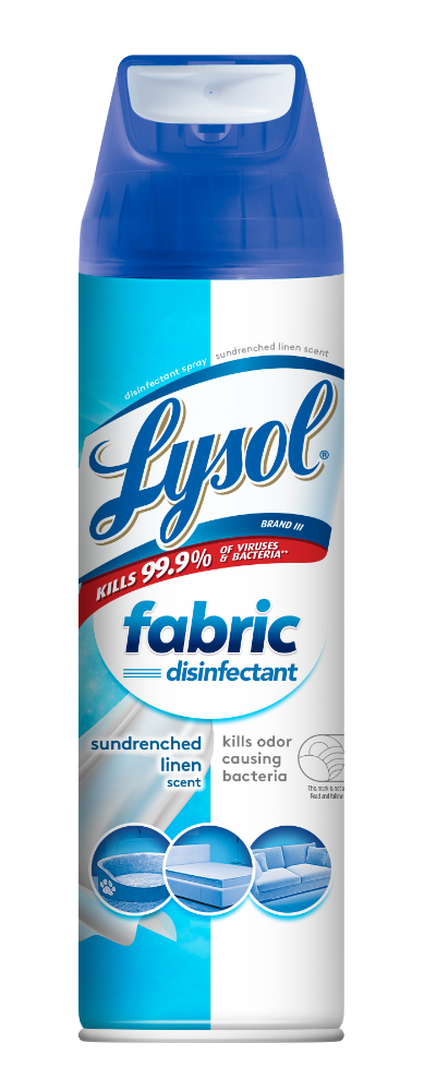 Lysol® Sundrenched Linen Fabric Disinfectant Spray