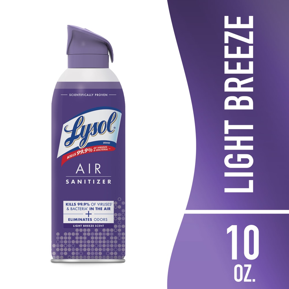 Lysol Air Sanitizer Light Breeze
