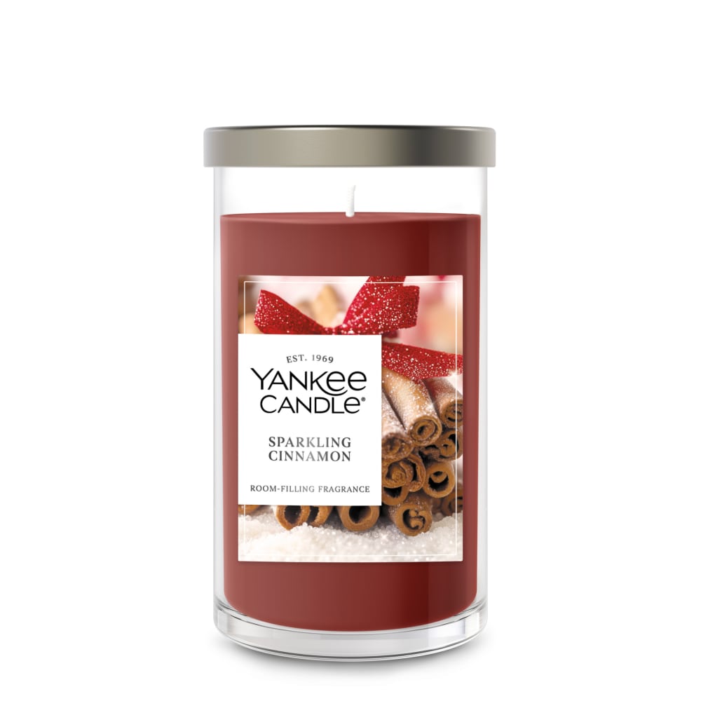 Yankee Candle® Medium Pillar Scented Candle, 14.25 oz, Sparkling Cinnamon