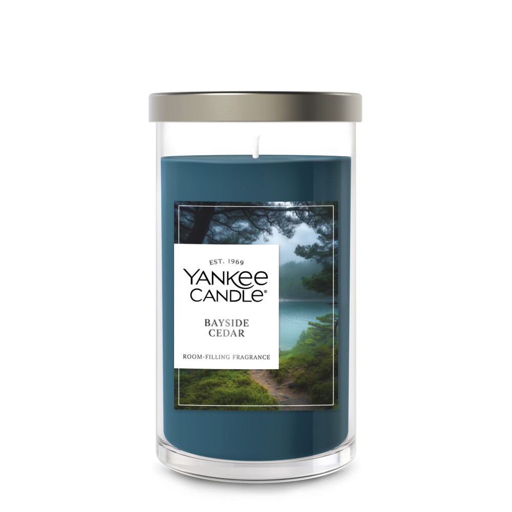 Yankee Candle® Medium Pillar Scented Candle, Bayside Cedar