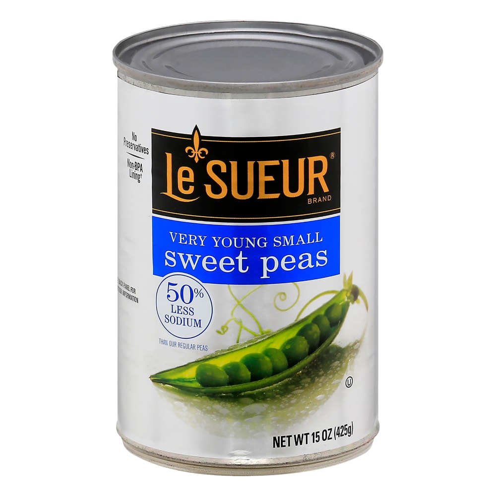 Le Sueur Very Young Small Sweet Peas Less Sodium, Kosher