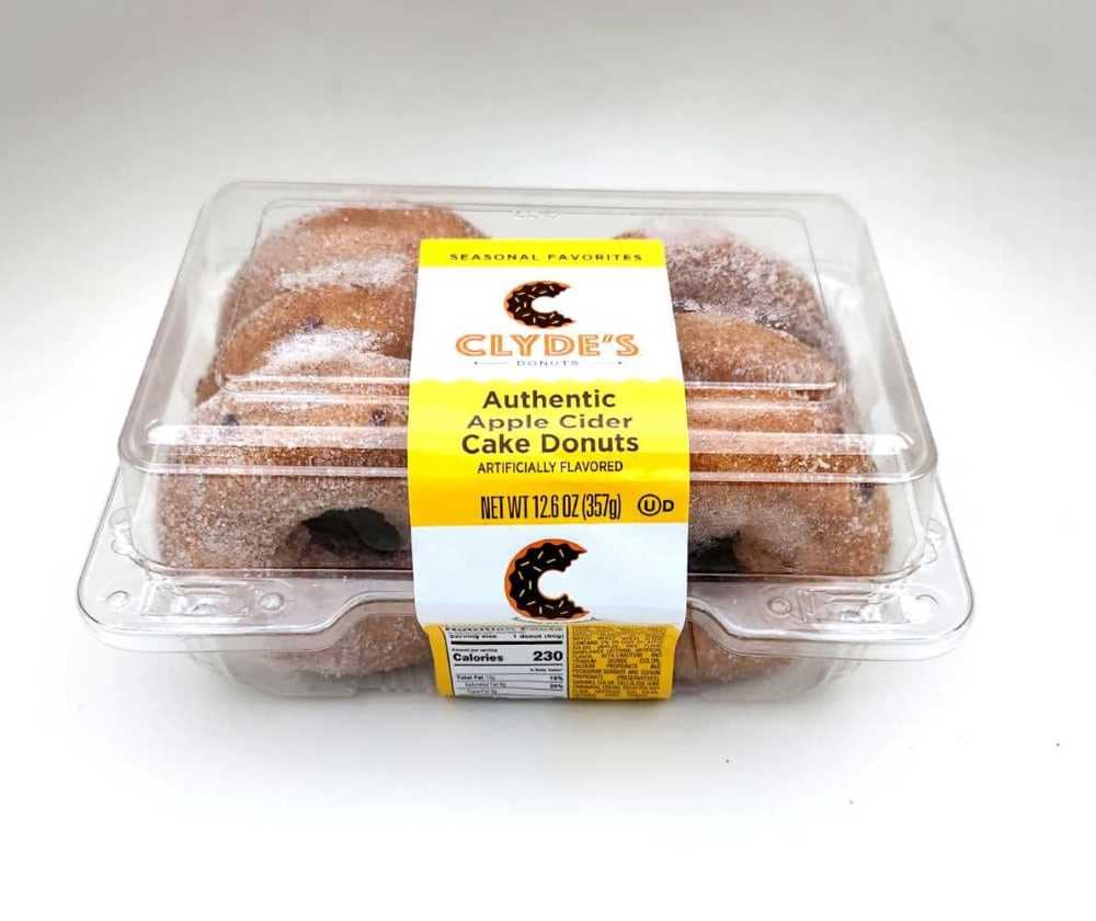 Clyde’s Authentic Apple Cider Cake Donuts