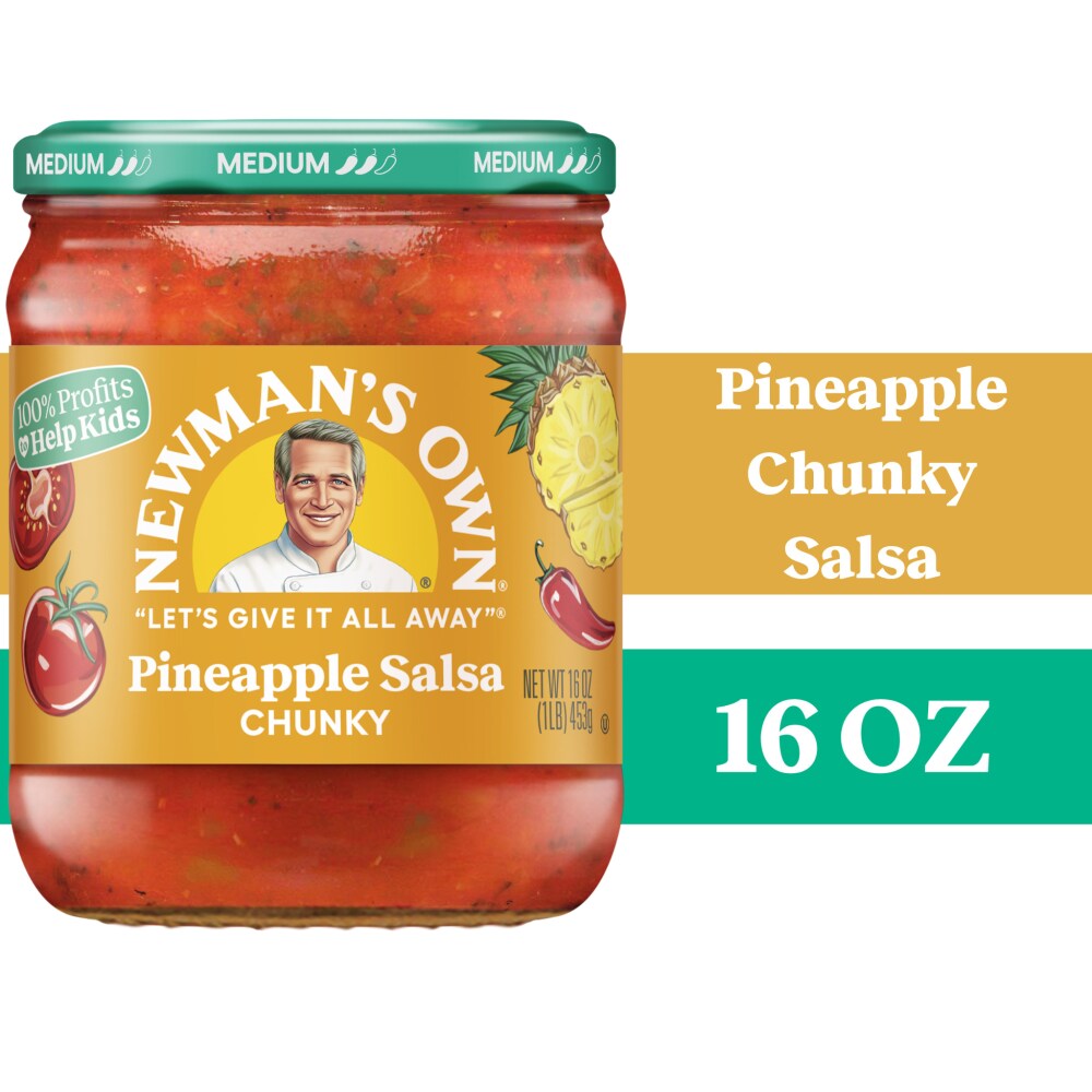 Newman’s Own Chunky Medium Pineapple Salsa