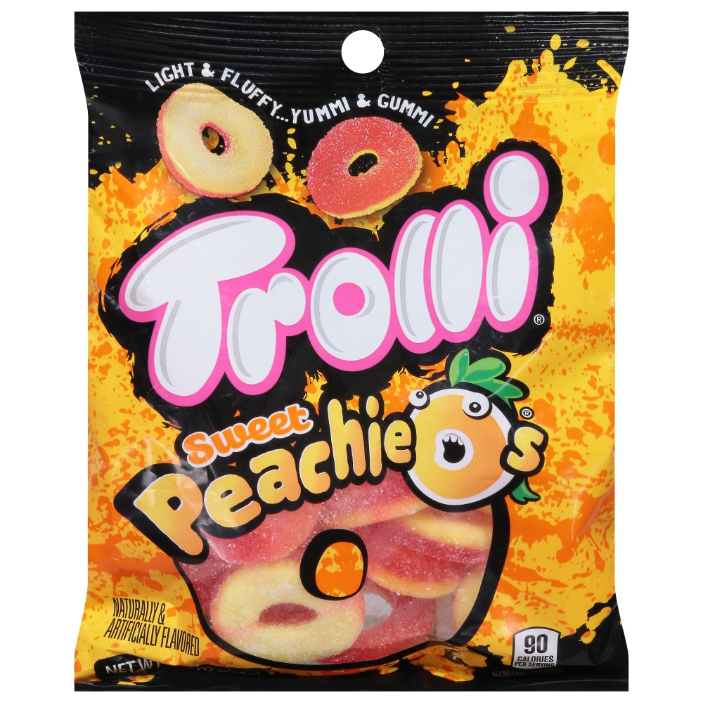 Trolli Sweet Peachie O’s Candy Bag