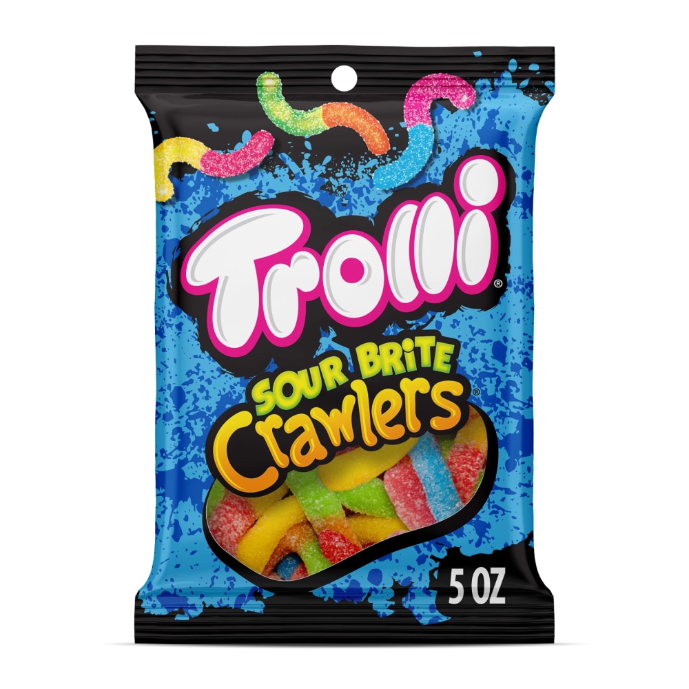 Trolli Sour Brite Crawlers Candy, 5 oz