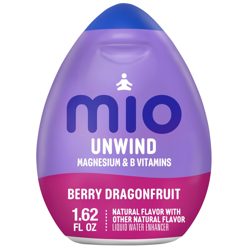 mio Unwind Berry Dragonfruit Liquid Water Enhancer with Magnesium & B Vitamins, Bottle