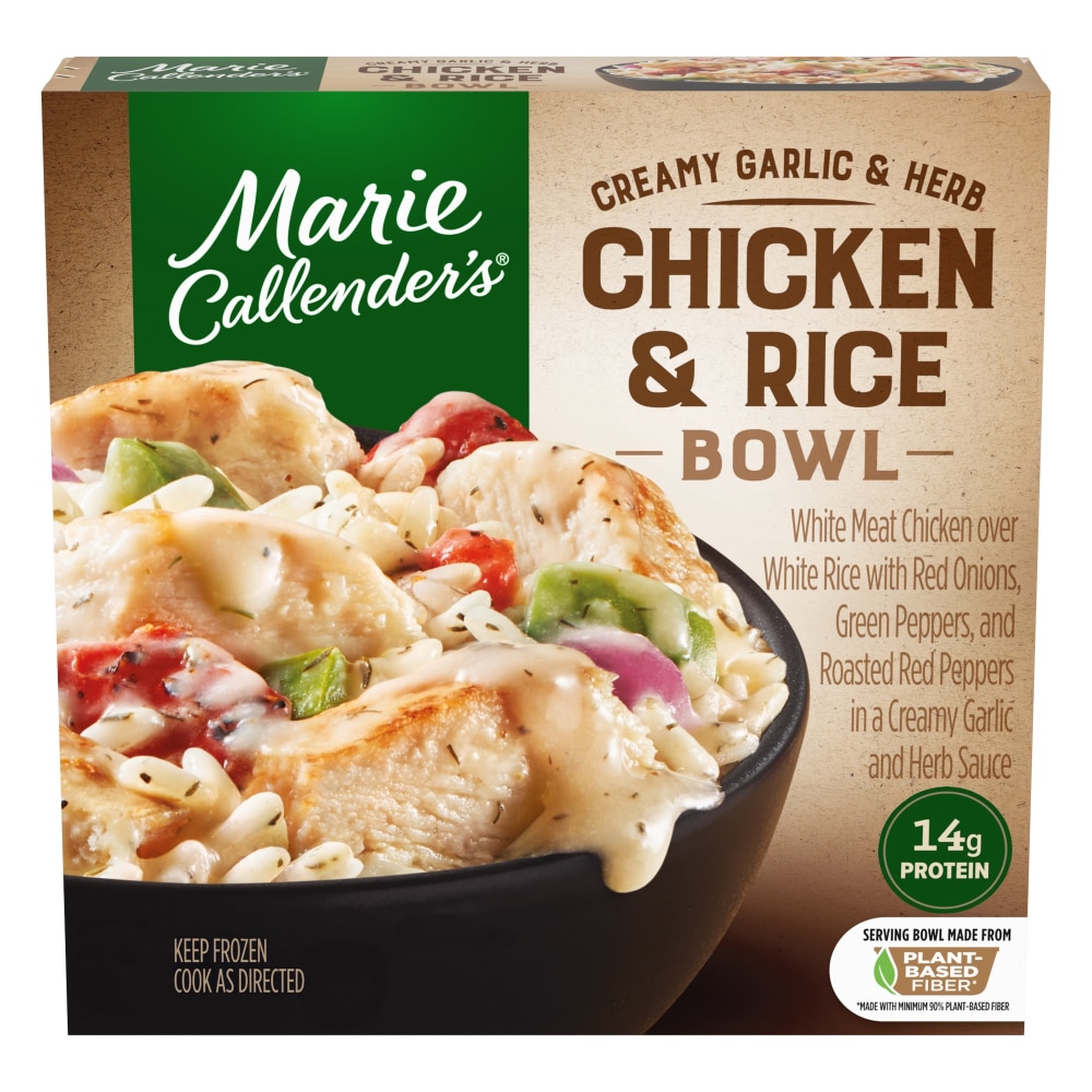 Marie Callender’s Garlic Herb Chicken & Rice Bowl